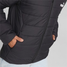 Puma Steppjacke Essential mit Kapuze (wattiert, warm) schwarz Herren